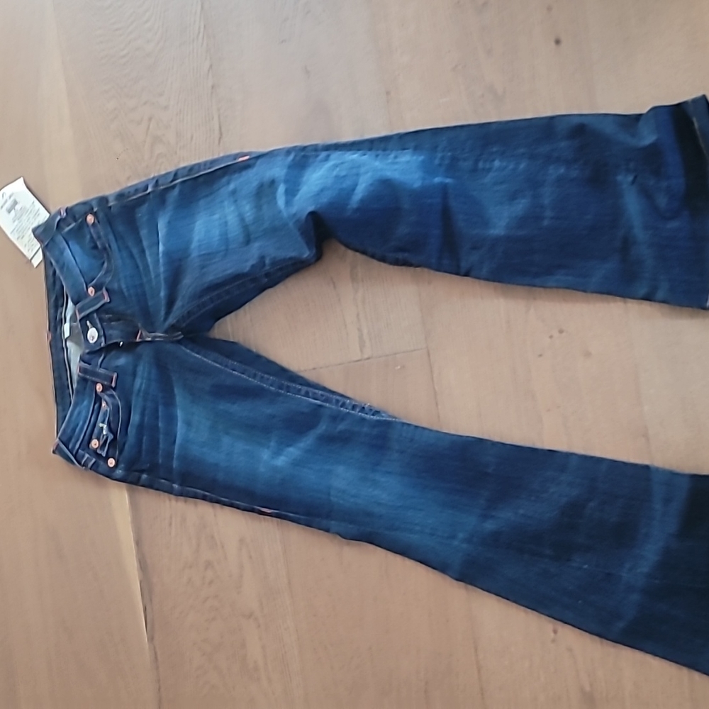 True religion flare with flaps old multi